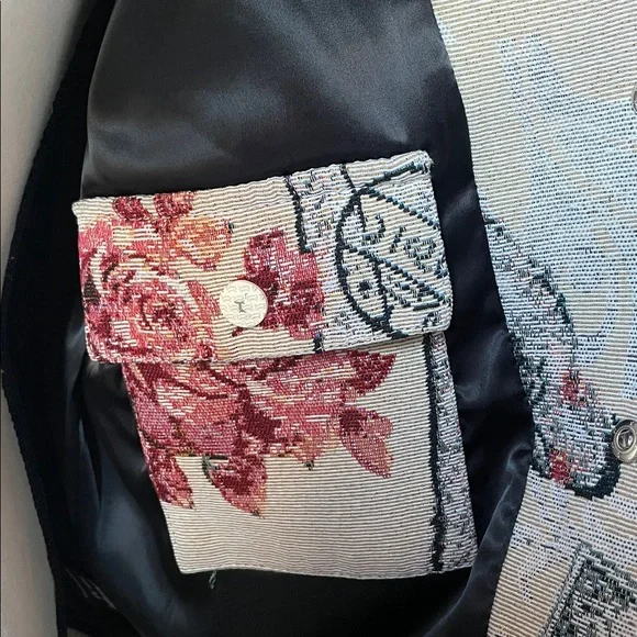 Guapi Fringed Butterfly Bomber Jacket . NEW w/o Tags - Picture 8 of 11